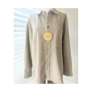 Common People Women's Houndstooth Shirt